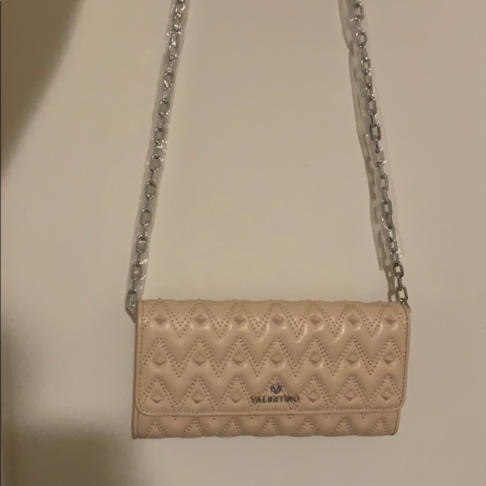 Blush pink Valentino wallet purse